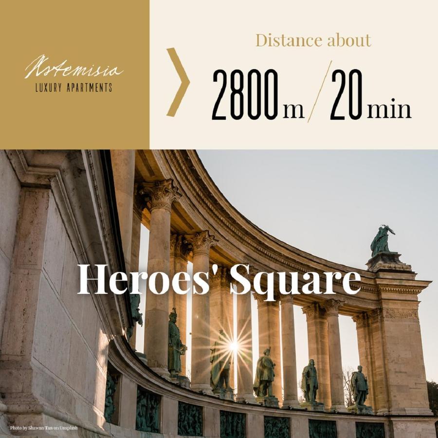 Artemisia Luxury Apartments Skyflat Budapest Eksteriør billede