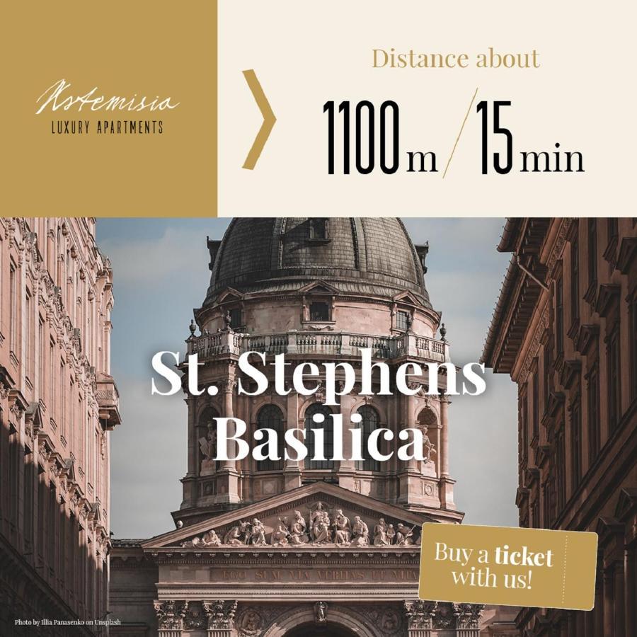 Artemisia Luxury Apartments Skyflat Budapest Eksteriør billede