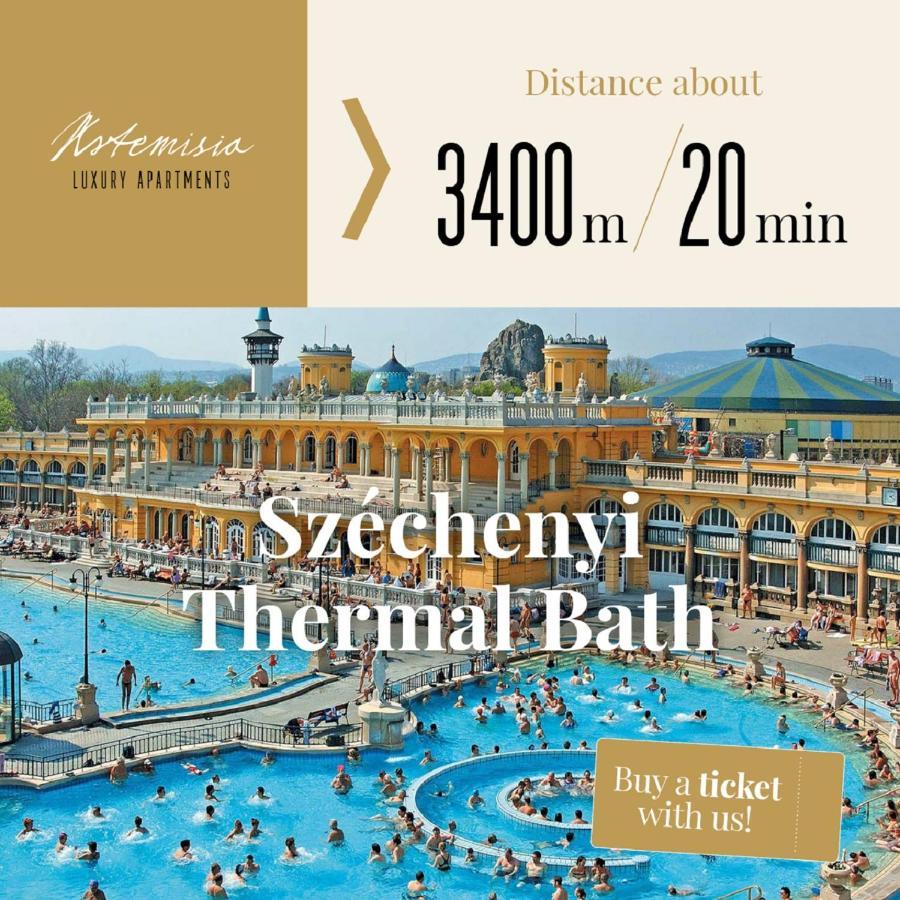 Artemisia Luxury Apartments Skyflat Budapest Eksteriør billede